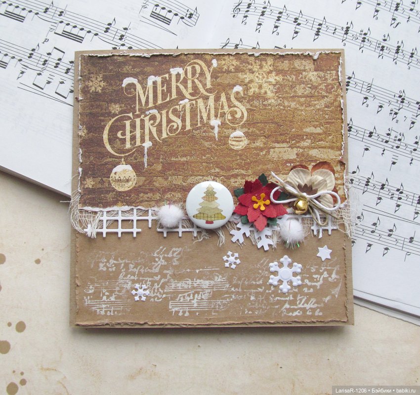 С Новым всех — Скрапбукинг и кардмейкинг: альбомы (фото 7)