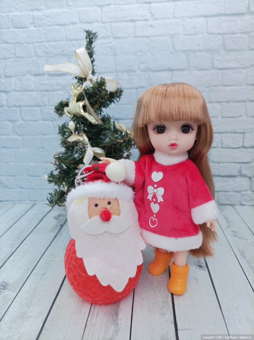 Новогодний олень или очердная "последняя" кукла (фото 3)