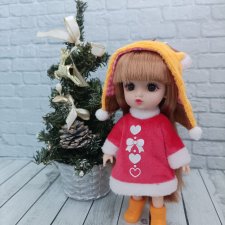 Новогодний олень или очердная "последняя" кукла