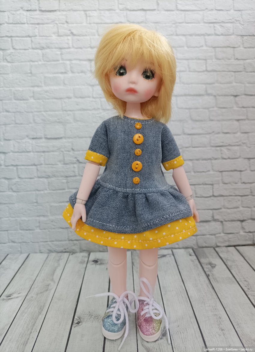 Юлиана. Три образа одной куклы. Образ первый