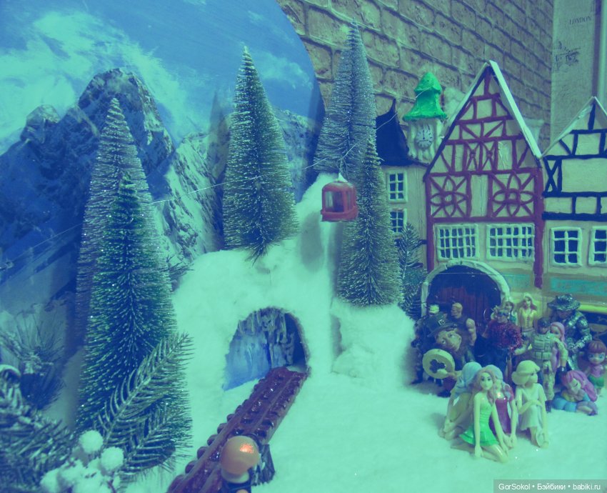 Миссия Тоннель в горе — Румбоксы и кукольные интерьеры: фото (фото 6)