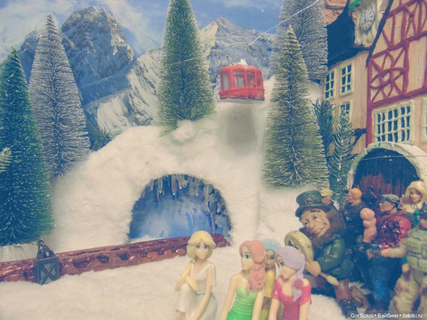 Миссия Тоннель в горе — Румбоксы и кукольные интерьеры: фото (фото 8)