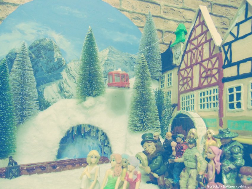 Миссия Тоннель в горе — Румбоксы и кукольные интерьеры: фото (фото 2)