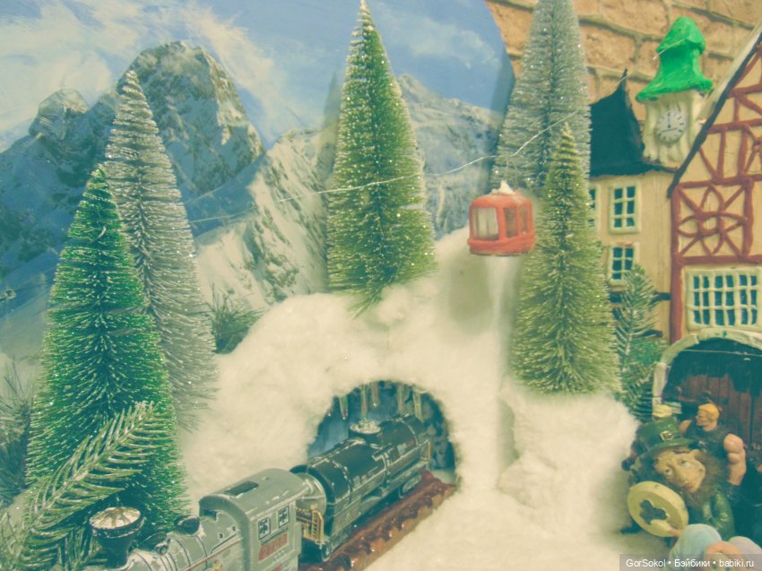 Миссия Тоннель в горе — Румбоксы и кукольные интерьеры: фото (фото 9)