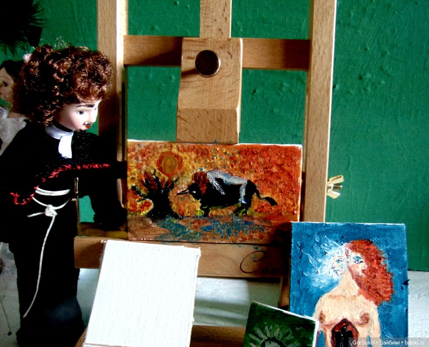 Однажды в художественной мастерской