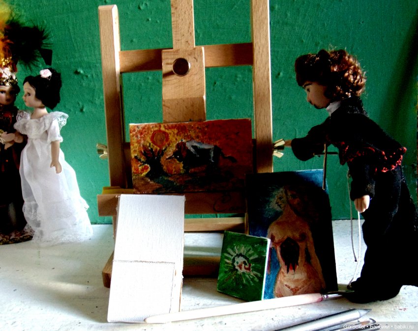 Однажды в художественной мастерской