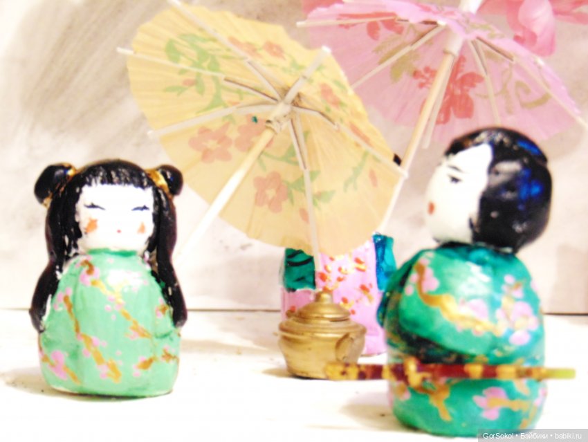 Из каолиновой глины — Кукольная миниатюра своими руками: еда