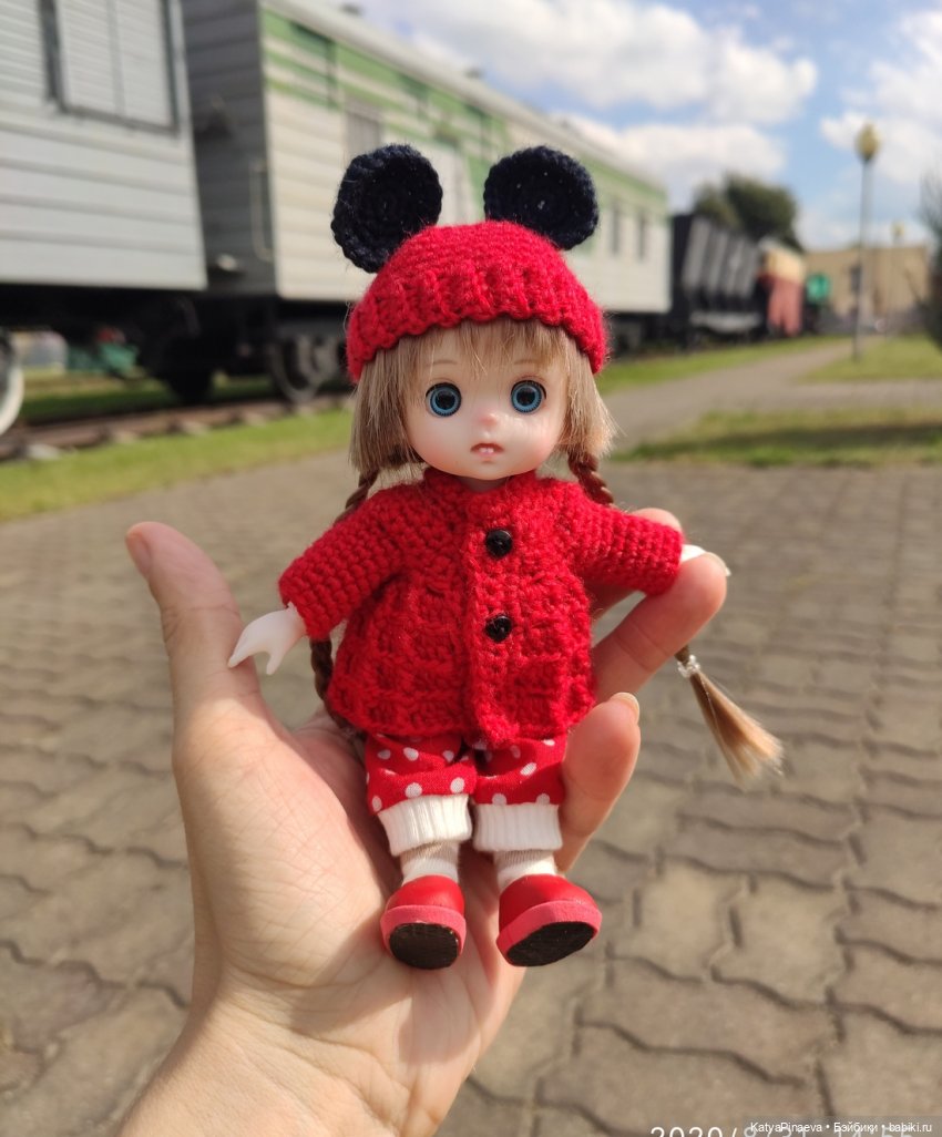 Прогулка возле паровозов — Куклы Baboliy (Баболи (фото 2)