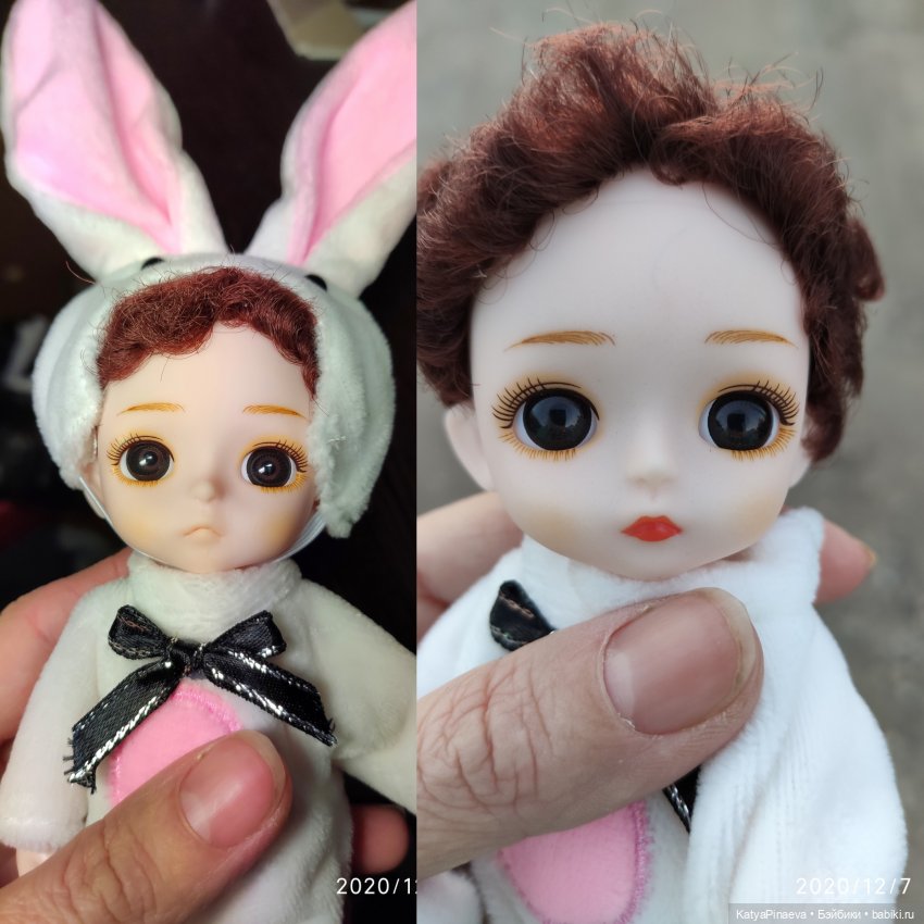 Мальчик-зайчик и девочка-снегурочка