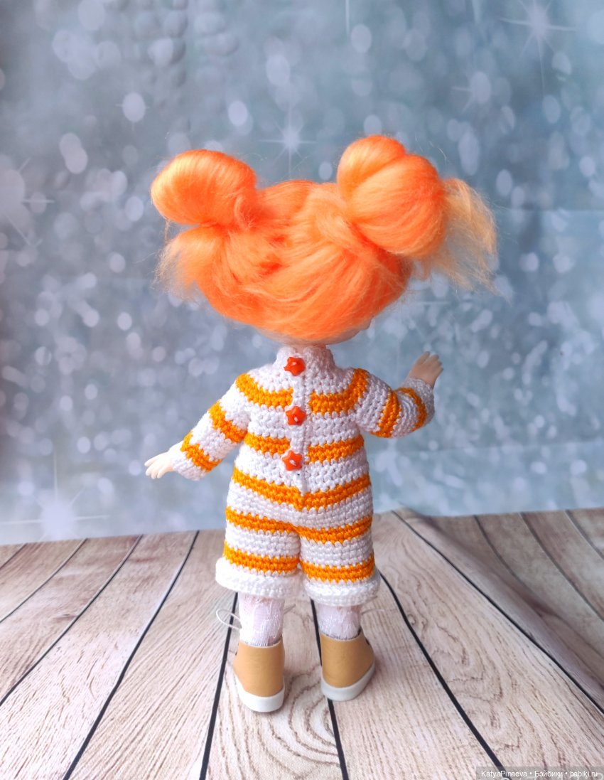 Парик из пряжи, первая проба (фото 5)