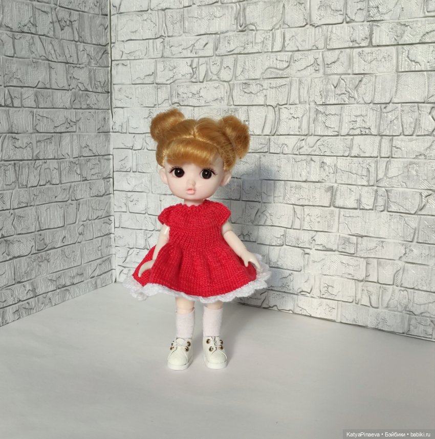 Первое платье спицами — Куклы Baboliy (Баболи (фото 2)