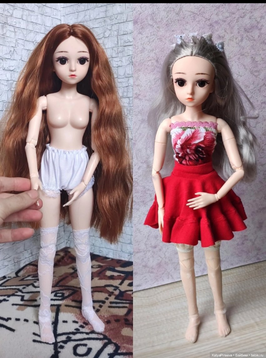 Платье и обувь для куклы 45 см (фото 4)