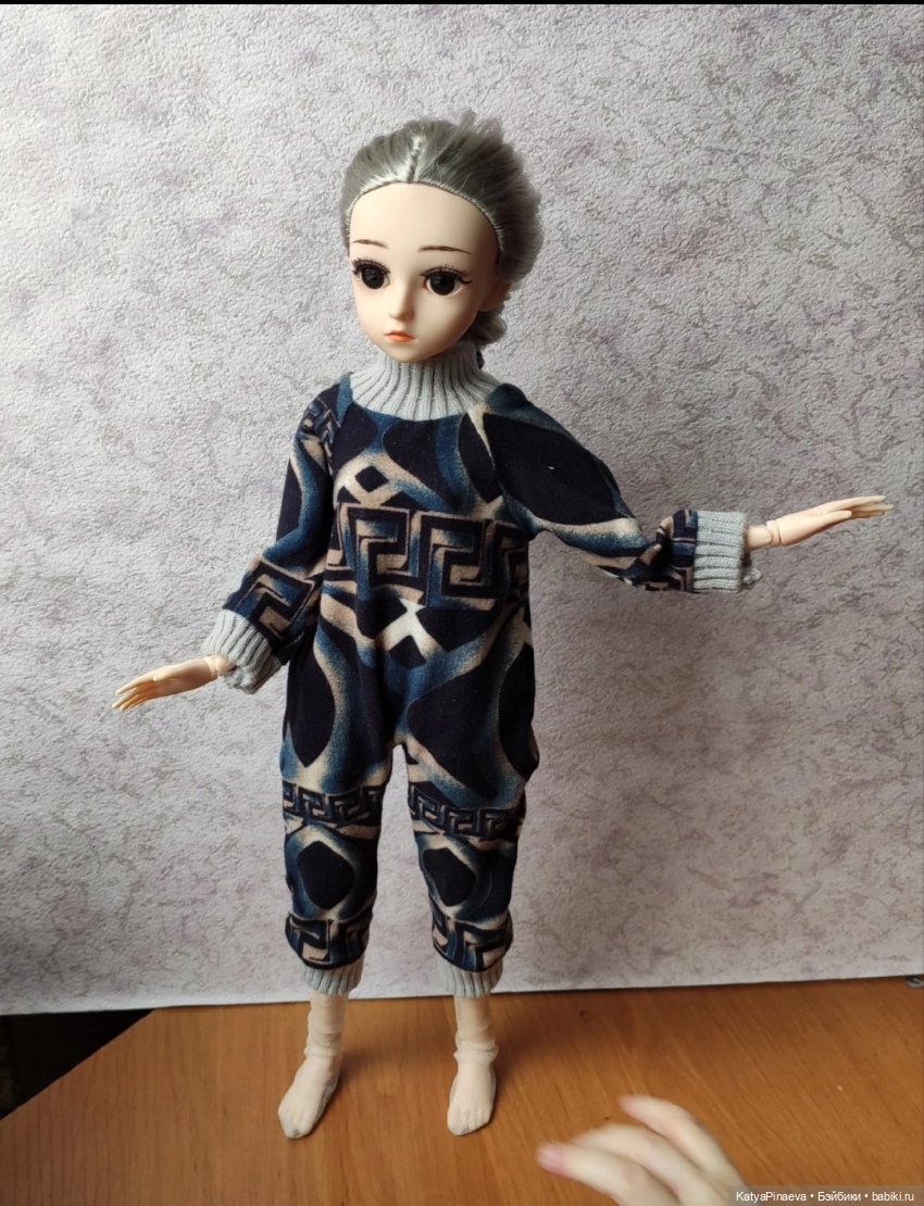 Платье и обувь для куклы 45 см (фото 2)