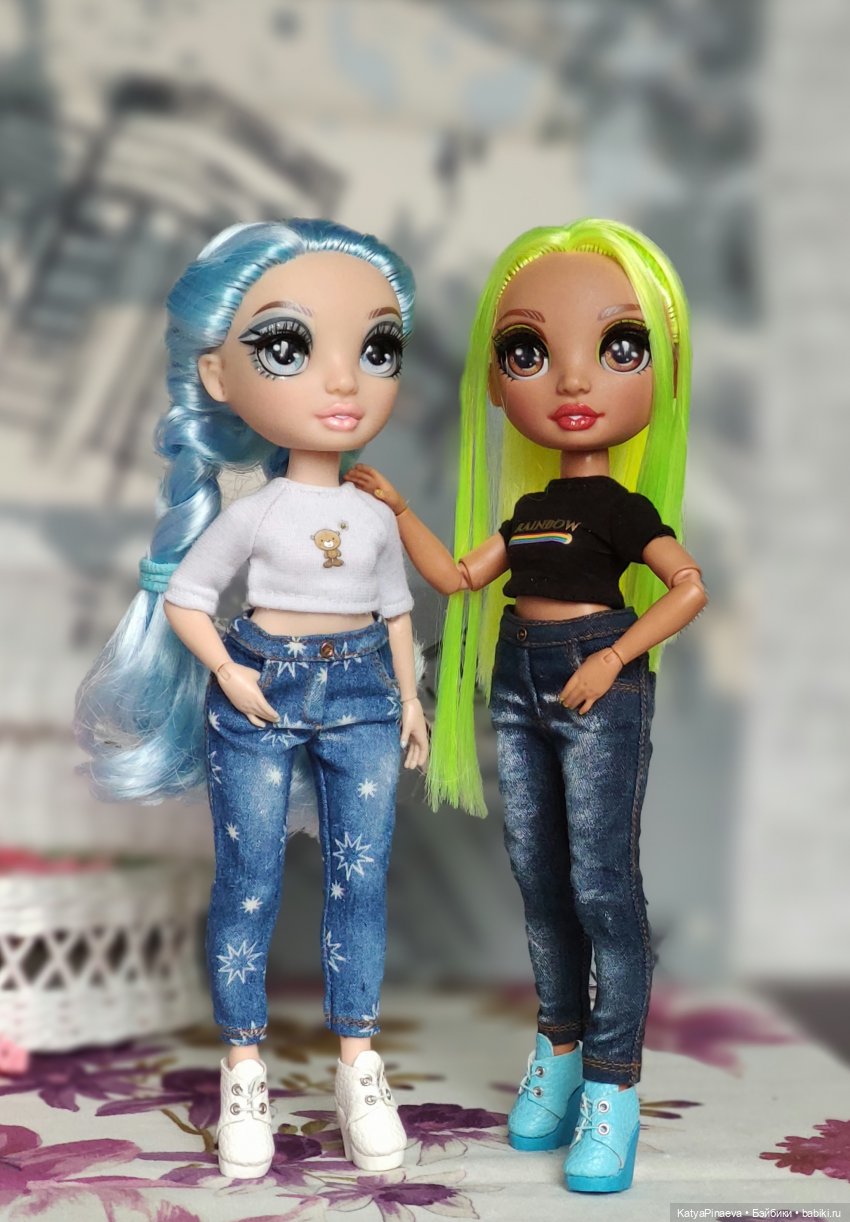 И снова джинсы — Куклы Rainbow High (Рейнбоу Хай (фото 2)