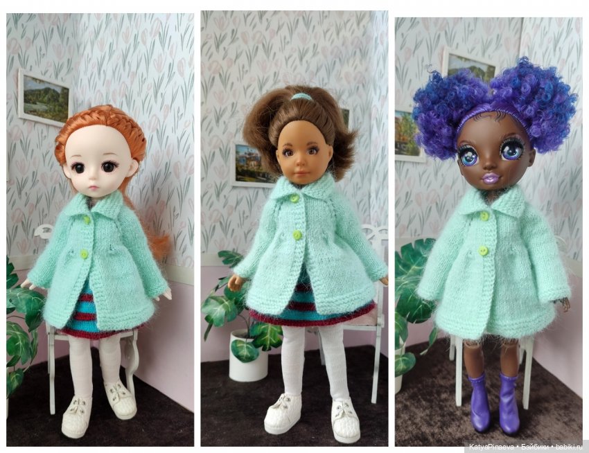 Рыжуля, новая девочка типа баболи 23 см и сравнение с другими куклами