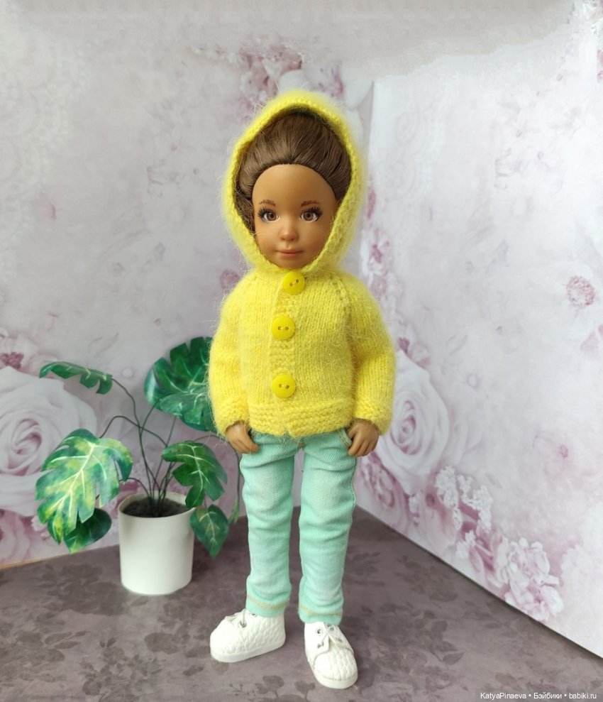 Рыжуля, новая девочка типа баболи 23 см и сравнение с другими куклами