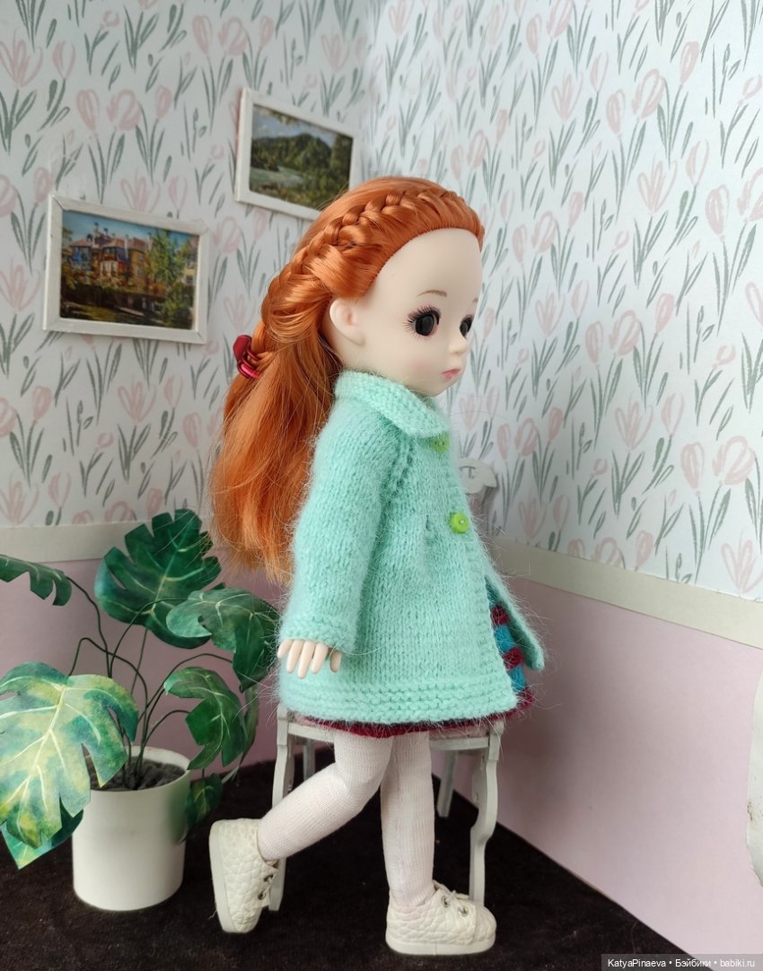 Рыжуля, новая девочка типа баболи 23 см и сравнение с другими куклами (фото 7)