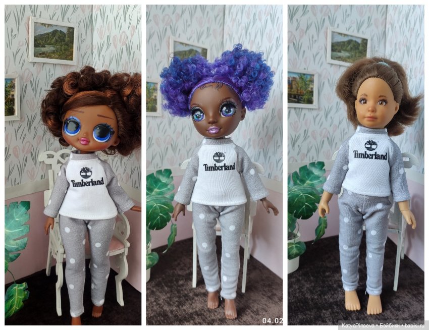 Рыжуля, новая девочка типа баболи 23 см и сравнение с другими куклами (фото 10)