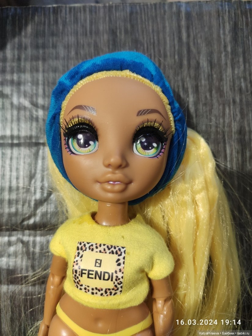 Переделка базовой Санни — Куклы Rainbow High (Рейнбоу Хай (фото 3)