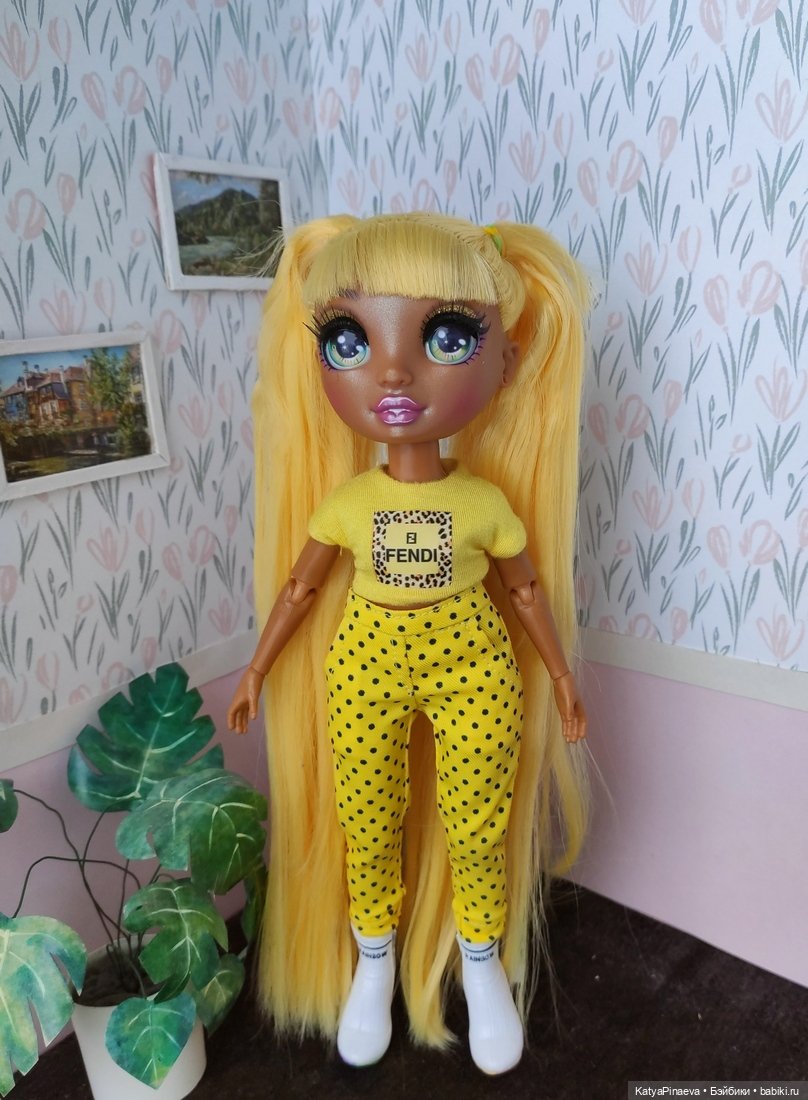 Переделка базовой Санни — Куклы Rainbow High (Рейнбоу Хай (фото 2)