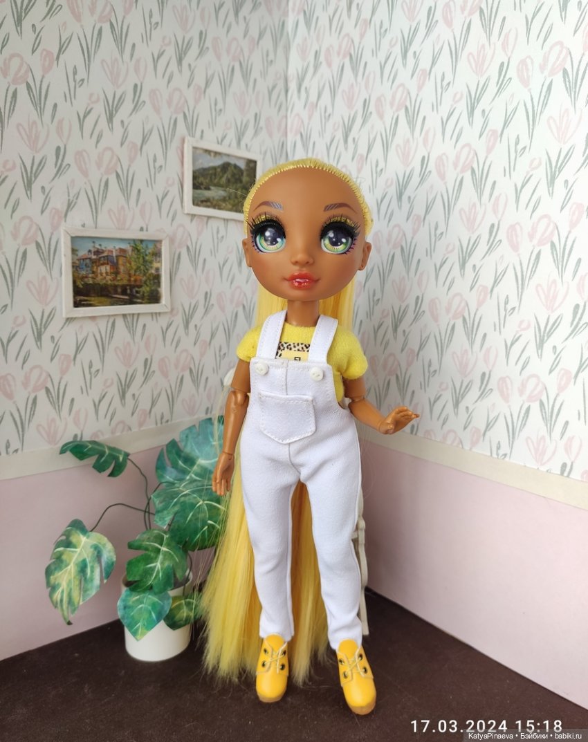 Переделка базовой Санни — Куклы Rainbow High (Рейнбоу Хай (фото 4)