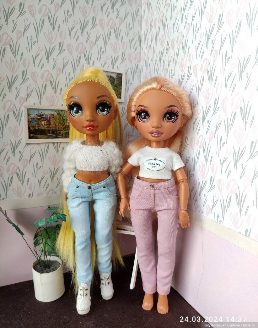 Джинсы с заниженной талией для РХ