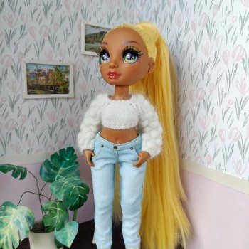 Джинсы с заниженной талией для РХ