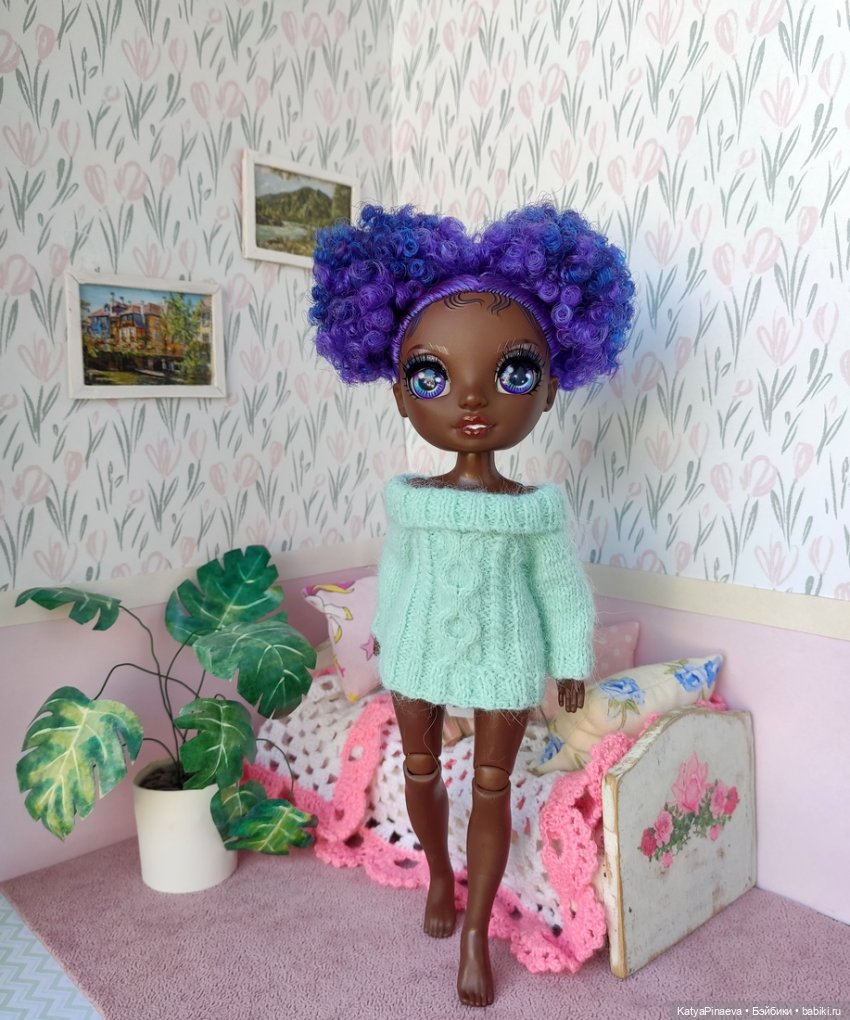 Парик для Эви и обновка для Крис (фото 6)