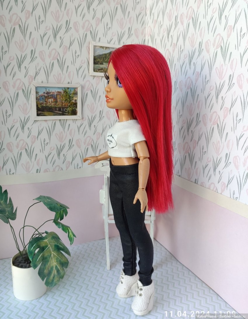 Парик для Эви и обновка для Крис (фото 3)