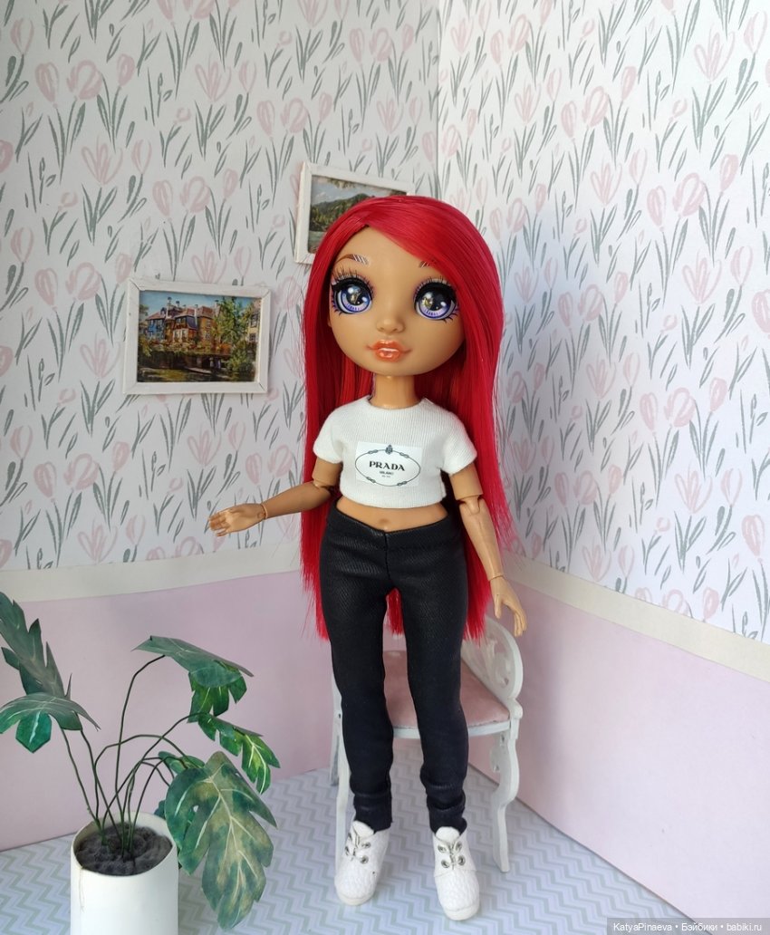 Парик для Эви и обновка для Крис (фото 4)