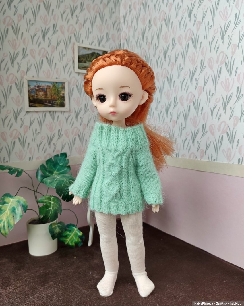 Волшебный свитер — Одежда и обувь для кукол своими руками: фото (фото 4)
