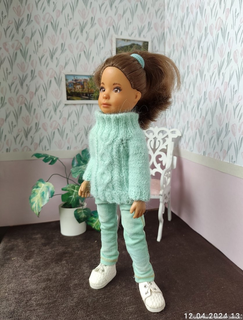 Волшебный свитер — Одежда и обувь для кукол своими руками: фото (фото 2)