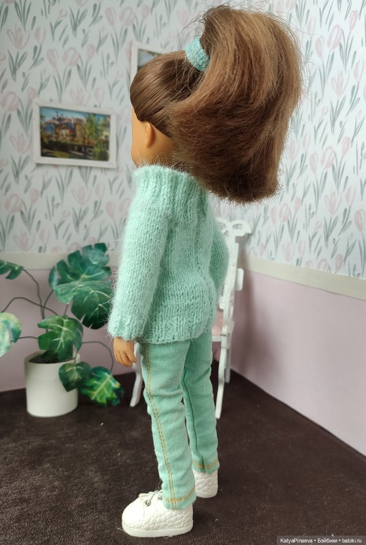 Волшебный свитер — Одежда и обувь для кукол своими руками: фото (фото 3)
