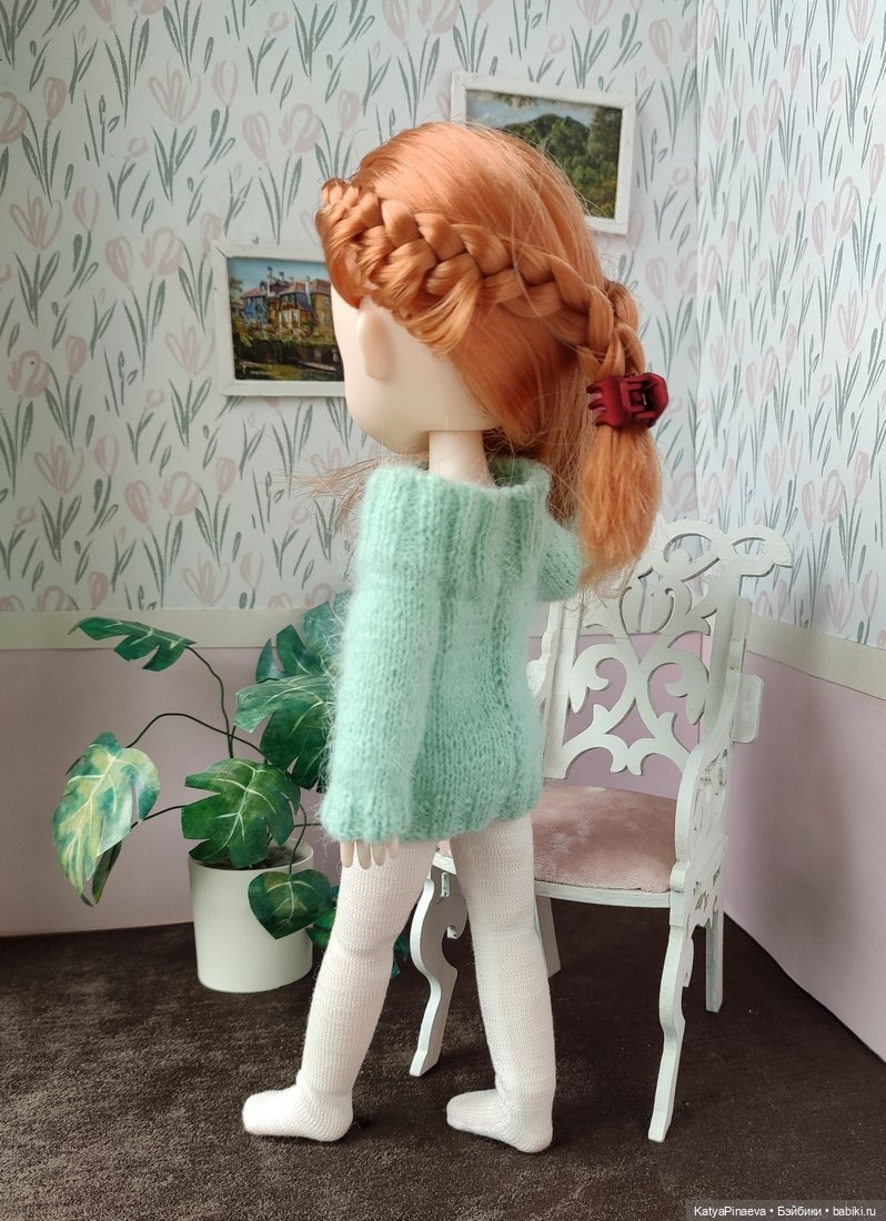 Волшебный свитер — Одежда и обувь для кукол своими руками: фото (фото 6)