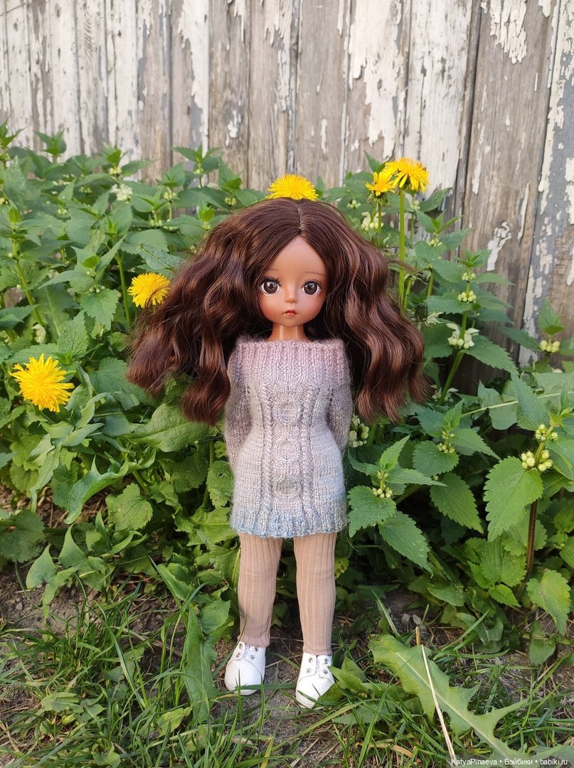 Новый свитерок на пробу — Разные шарнирные куклы (не БЖД): редкие (фото 5)
