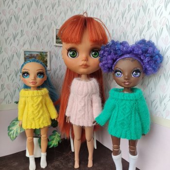 Мы делили апельсин, ой , т.е. свитер