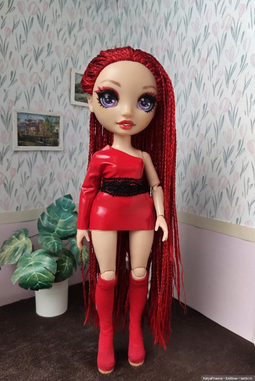 Руби и 137 косичек | Бэйбики Руби и 137 косичек — Куклы Rainbow High (Рейнбоу Хай (фото 2)