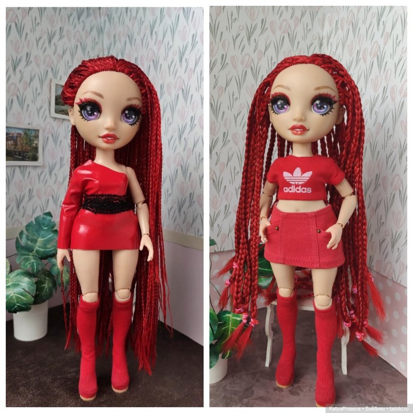 Руби и 137 косичек — Куклы Rainbow High (Рейнбоу Хай (фото 7)