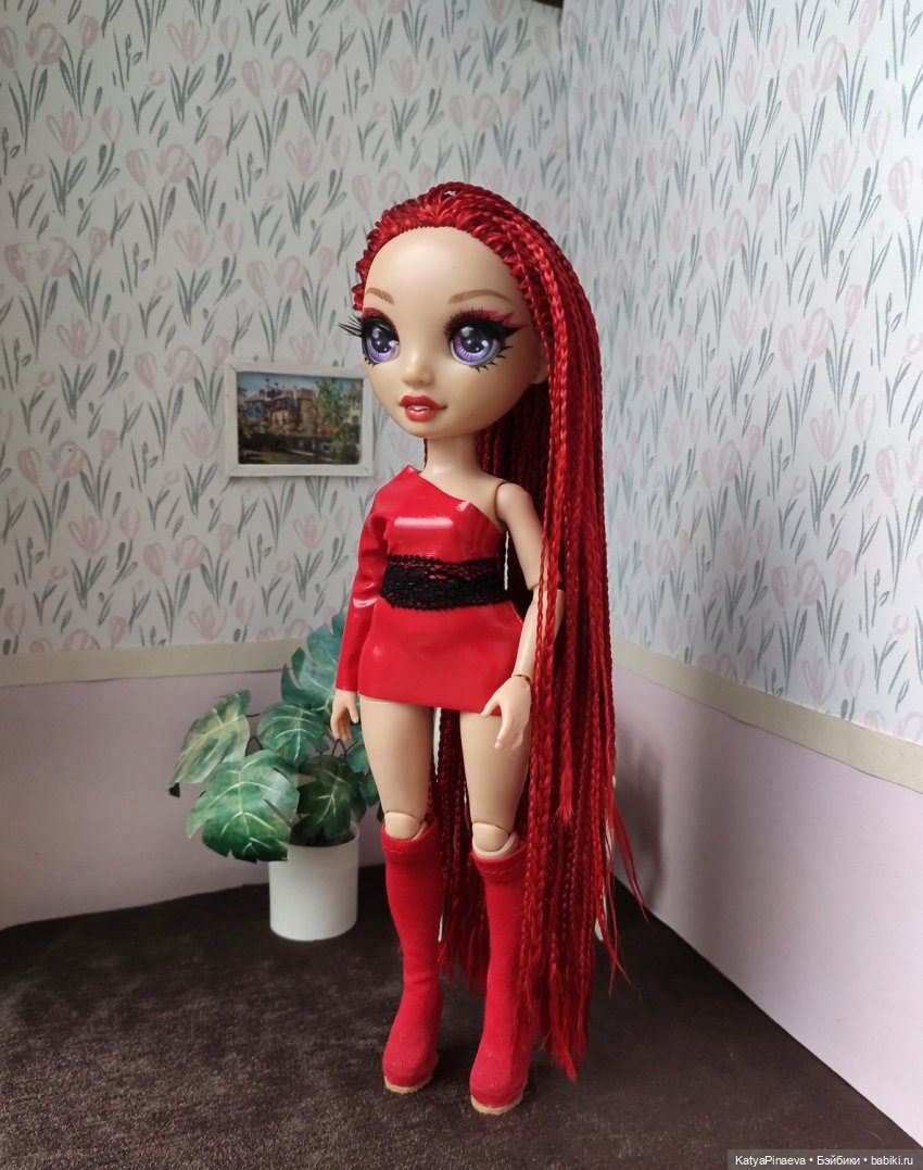 Руби и 137 косичек | Бэйбики Руби и 137 косичек — Куклы Rainbow High (Рейнбоу Хай (фото 3)