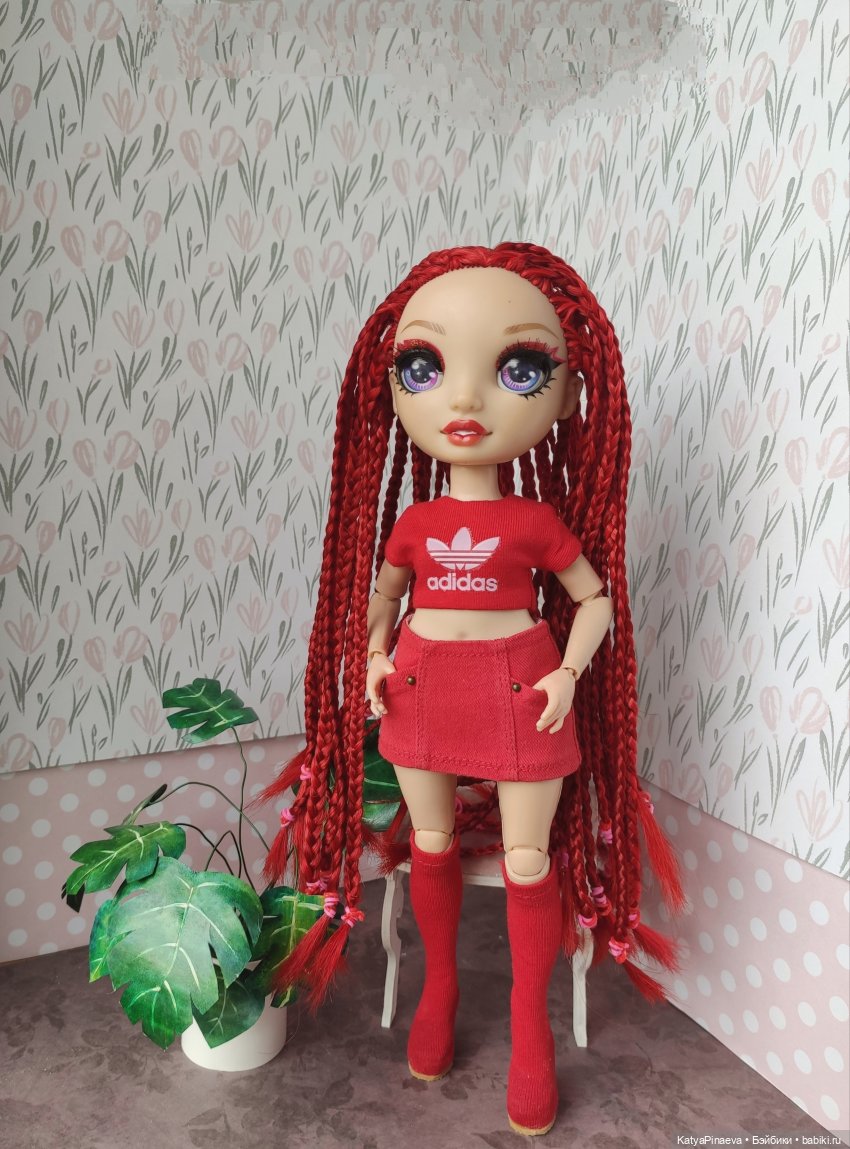 Руби и 137 косичек | Бэйбики Руби и 137 косичек — Куклы Rainbow High (Рейнбоу Хай