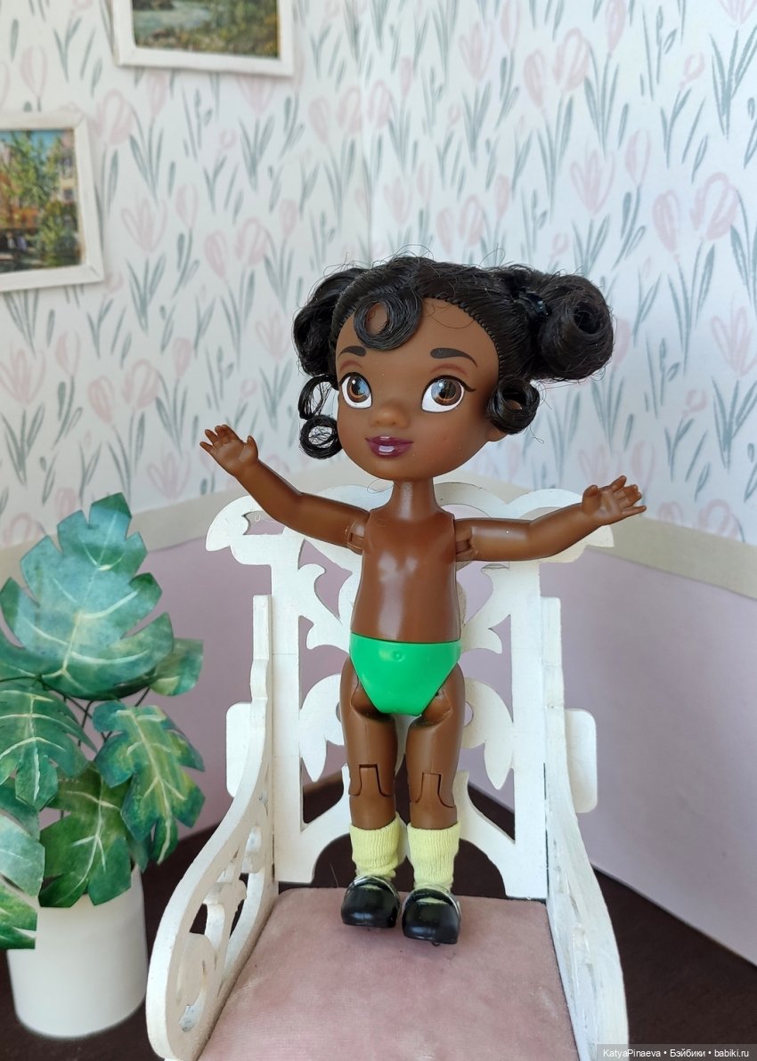 Малышка Тиана — Куклы Disney Animators и Принцессы Диснея: Disney Store (фото 2)