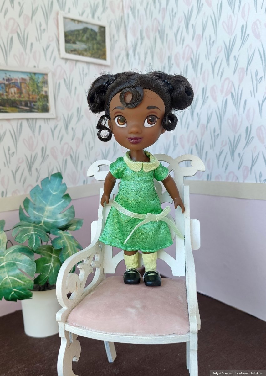 Малышка Тиана — Куклы Disney Animators и Принцессы Диснея: Disney Store