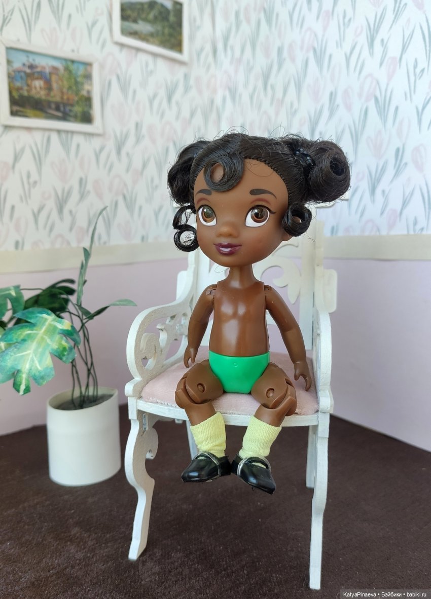 Малышка Тиана — Куклы Disney Animators и Принцессы Диснея: Disney Store (фото 3)
