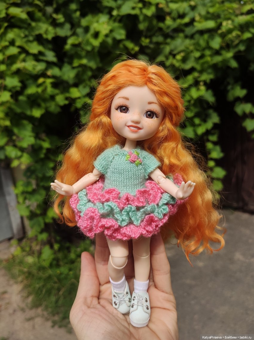 Рыжее солнышко Злата — Куклы Baboliy (Баболи (фото 7)
