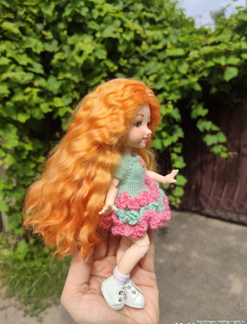 Рыжее солнышко Злата — Куклы Baboliy (Баболи (фото 6)