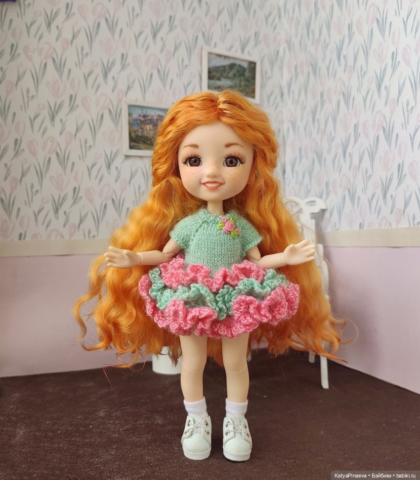 Рыжее солнышко Злата — Куклы Baboliy (Баболи (фото 5)