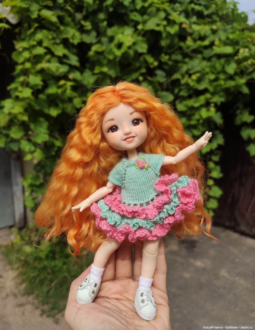 Рыжее солнышко Злата — Куклы Baboliy (Баболи (фото 8)
