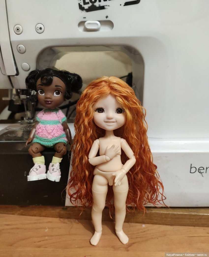 Рыжее солнышко Злата — Куклы Baboliy (Баболи (фото 3)