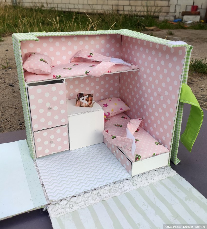 Дом переноска для кукол — Румбоксы и кукольные интерьеры: фото (фото 3)