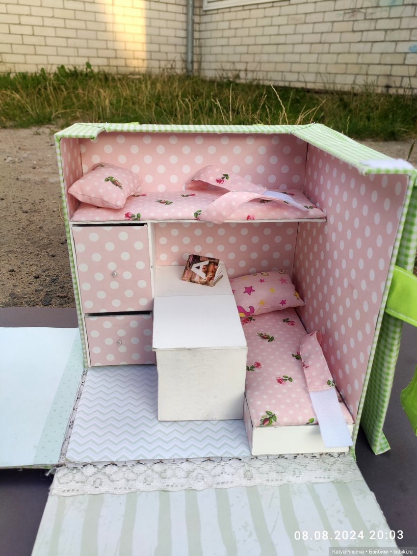 Дом переноска для кукол — Румбоксы и кукольные интерьеры: фото (фото 5)